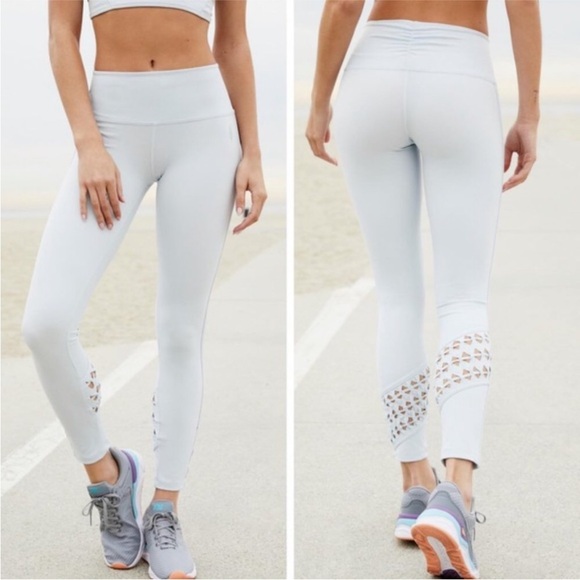 Free People Revelation Leggings In Frosted Seaglsss. NWT! Sz S - Picture 3 of 6